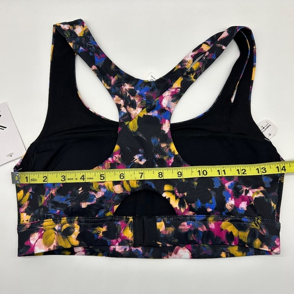 Xersion Women's Pixel Floral Medium Support Sports Bra Sizes S M L XL - Picture 6 of 10